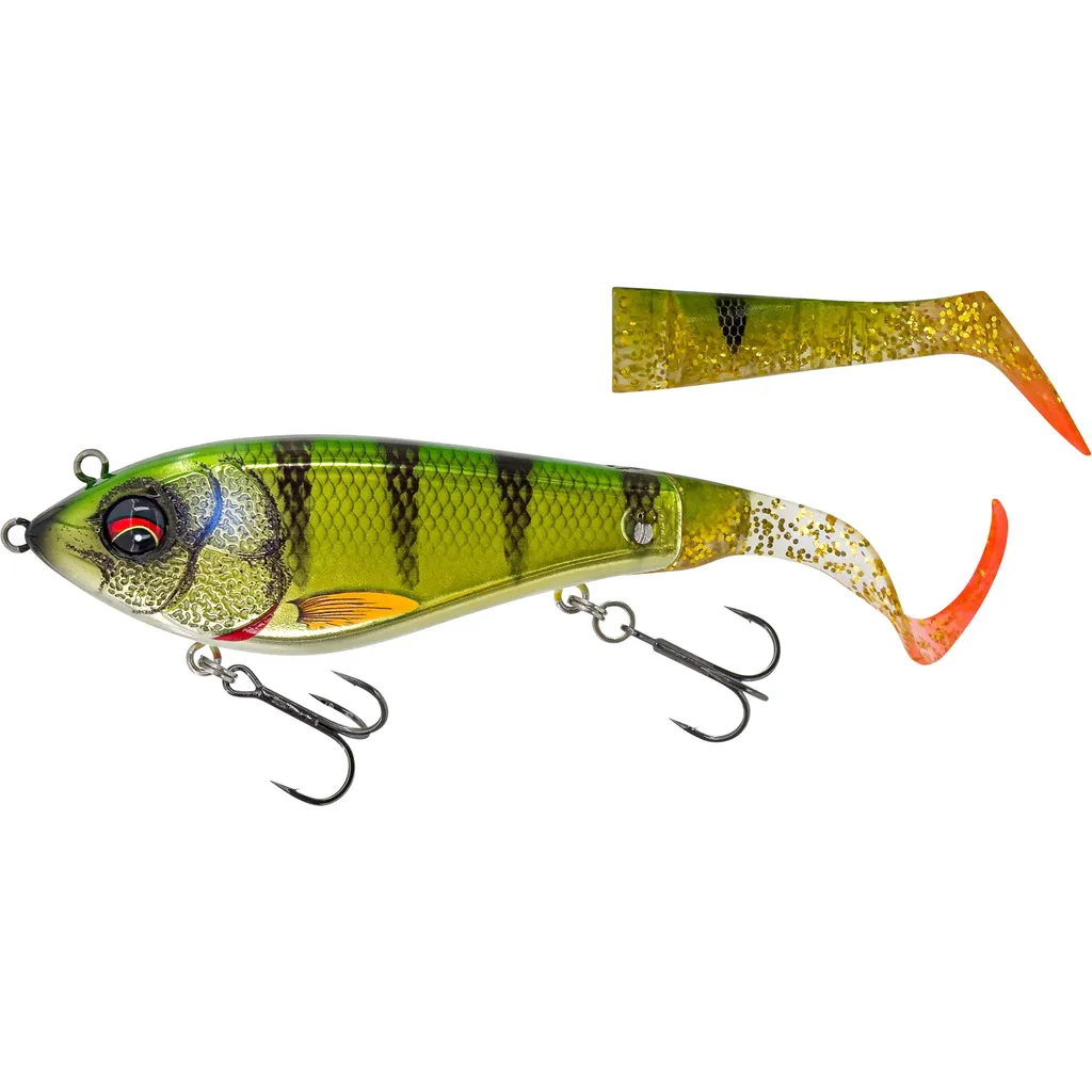 Savage Gear Deviator Tail SS 16.5cm 48g Chrome Perch