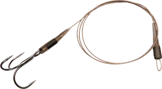 Zebco DB Series Float Rig Leader 14kg 4 Steel Carbon Steel