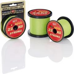 WFT KG Strong Geflochtene Schnur 300m 0.12mm 15kg Gelb