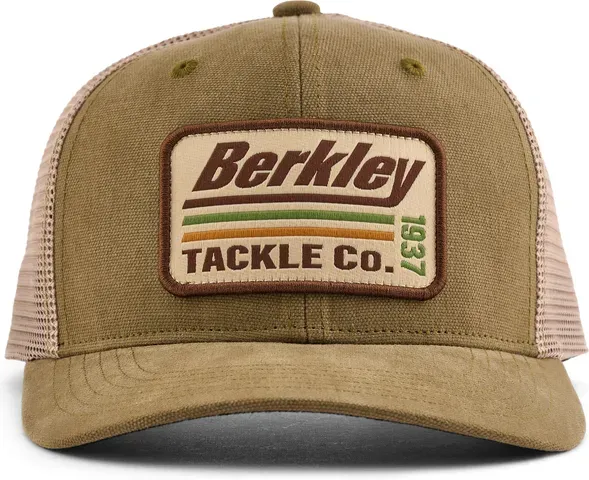 Berkley Striper Trucker Olive Khaki