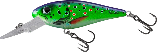 Salmo Rattlin' Executor Crankbait SDR 7cm 1.5–3.9m 8g Purple Trout