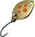 Troutwerk Spoon 0.8g 1.2cm Gold/Orange Dots