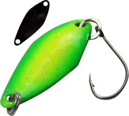 FTM Spoon Tremo 2.3g 2.9cm Yellow-Green/Black Single Hook