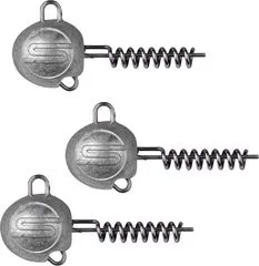 Spro Zinc Screw-In Jig Heads 20g 2pcs Silver