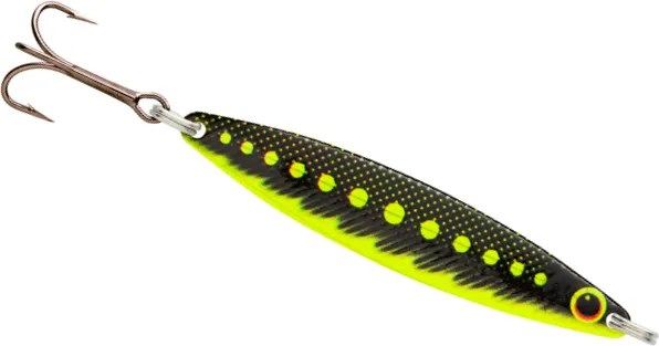 Blue Fox Møresilda Holographic HD Trout Blinker MSH10H 6cm 10g Black Minnow