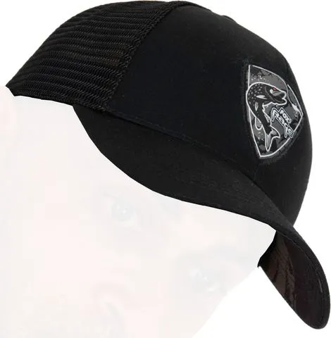 Fox Rage Limited Edition Black Pike Trucker Cap One Size 60% Polyester 40% Cotton