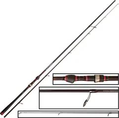 Quantum Throttle Zander Jig Spinning Rod 2.65m 10–60g 2pc