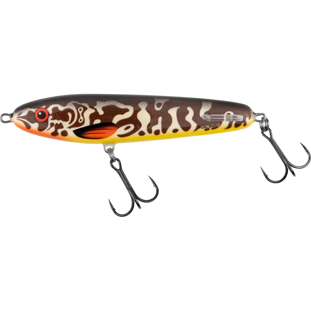 Salmo Sweeper Sinking Jerkbait 12cm Barred Muskie