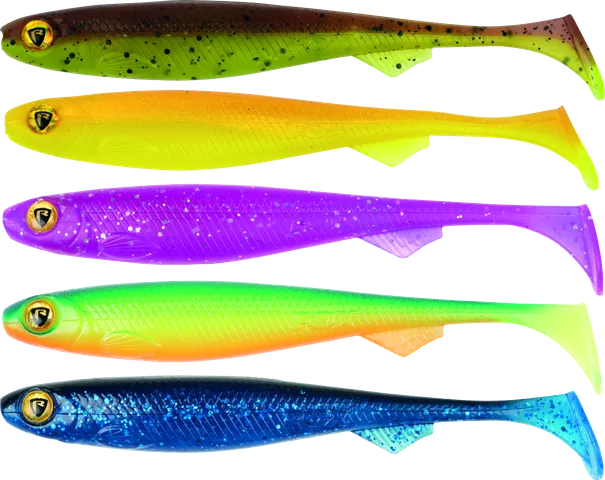 Fox Rage Slick Shad Mixed UV Colour Pack 11cm 4pcs