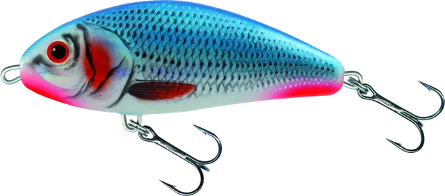 Salmo Fatso Jerkbait 12cm 71g Bleeding Blue Shad Sinking