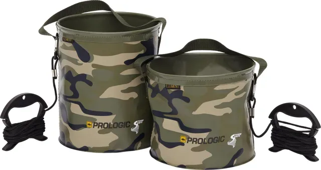 Prologic Element Camo Water Bucket 6.2L Medium