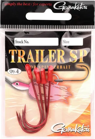 Gamakatsu Trailer Sp Red #2/0 Black