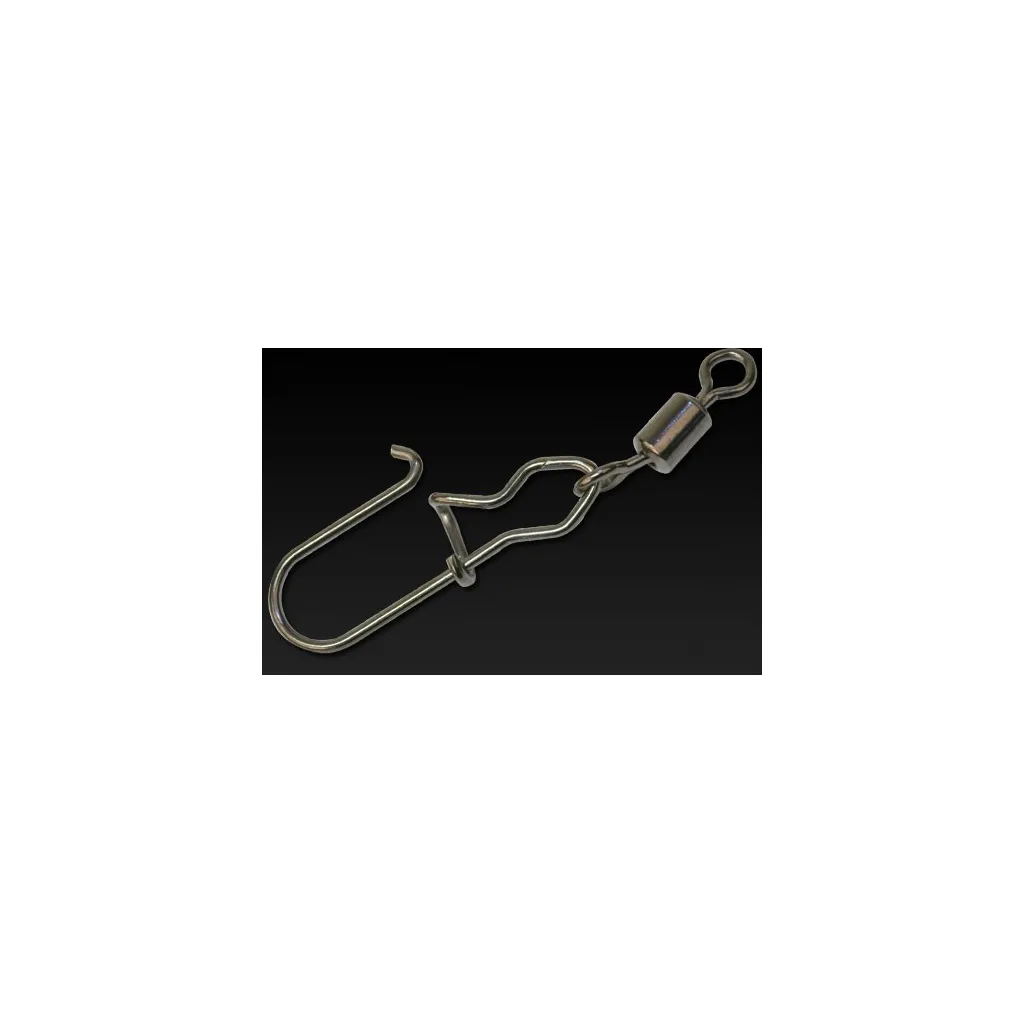 Fox Rage Surefit Snap Swivels 1/0 27kg 10Pcs Black Nickle