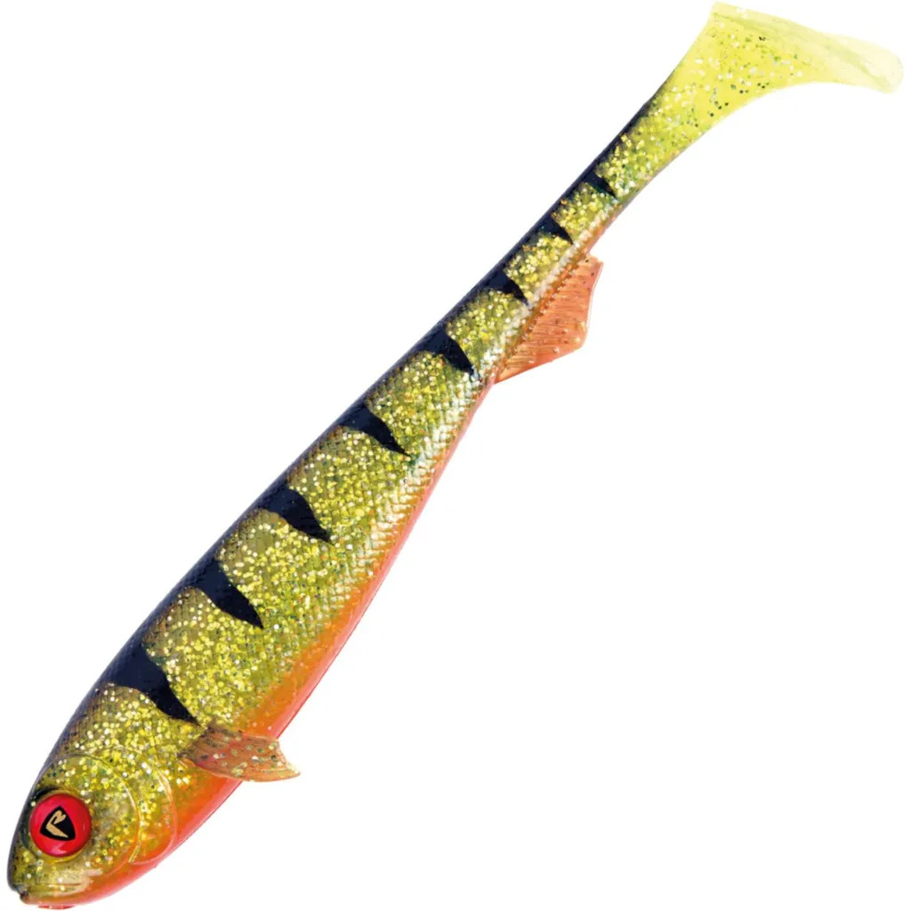 Fox Rage Super Slick Shad UV Gummifische 23cm UV Perch