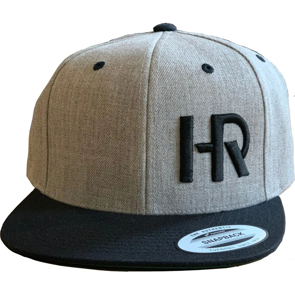 Hearty Rise Cap Universalgröße Snapback Grau