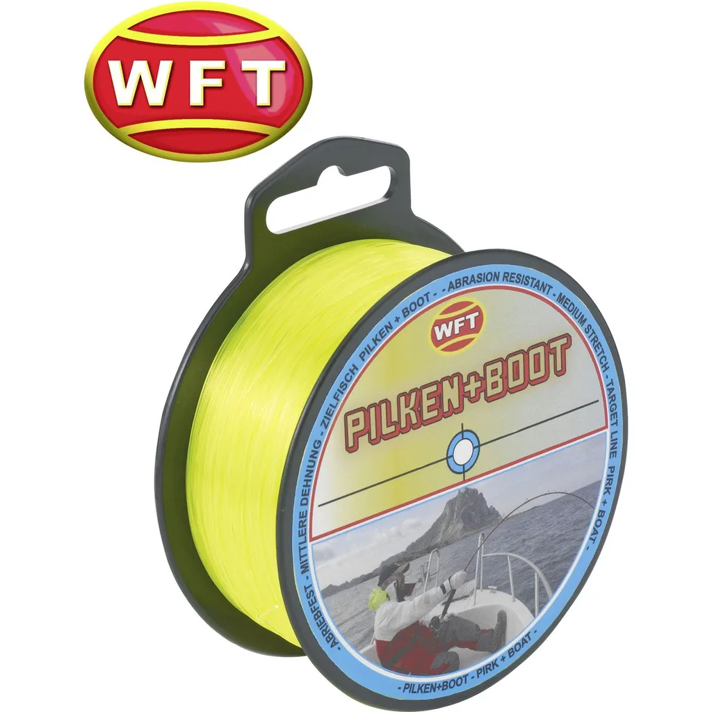 WFT Zielfisch Pilken & Boot Monofile Angelschnur 250m 0.4mm 11.8kg