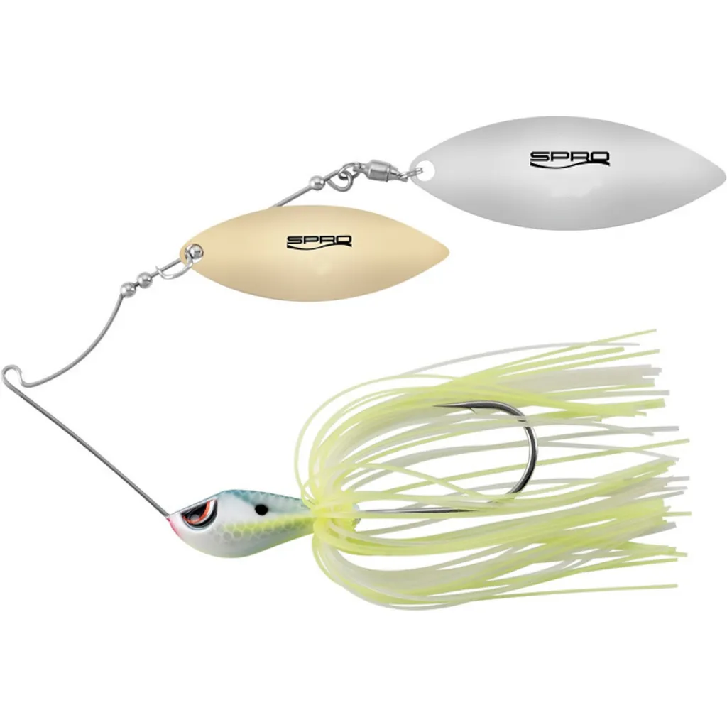 Spro Blade Spinnerbait 10g Chartreuse White