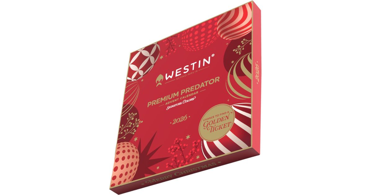 Westin 2026 Premium Predator Advent Calendar Lure Kit 123772