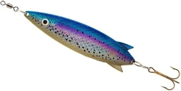 Abu Garcia Toby Salmo Spoon 11cm 1–3m 30g Silver/Blue Glitter