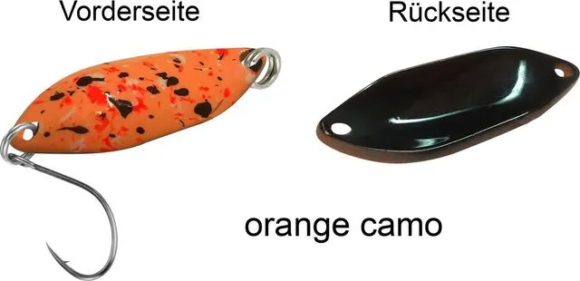 FTM Spoon Hit Spoon 3.3g Orange Camo