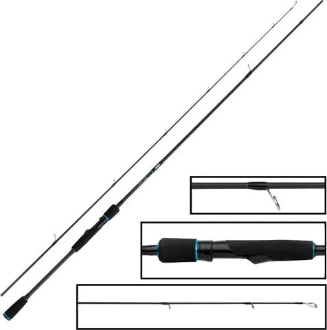 Salmo Thrill Seeker Spinnrute 5–21g 270cm 165g 30T-Kohlefaser