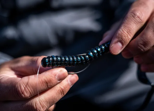 Berkley PowerBait Softbaits PBBPW7 18cm Blue Fleck Firetail