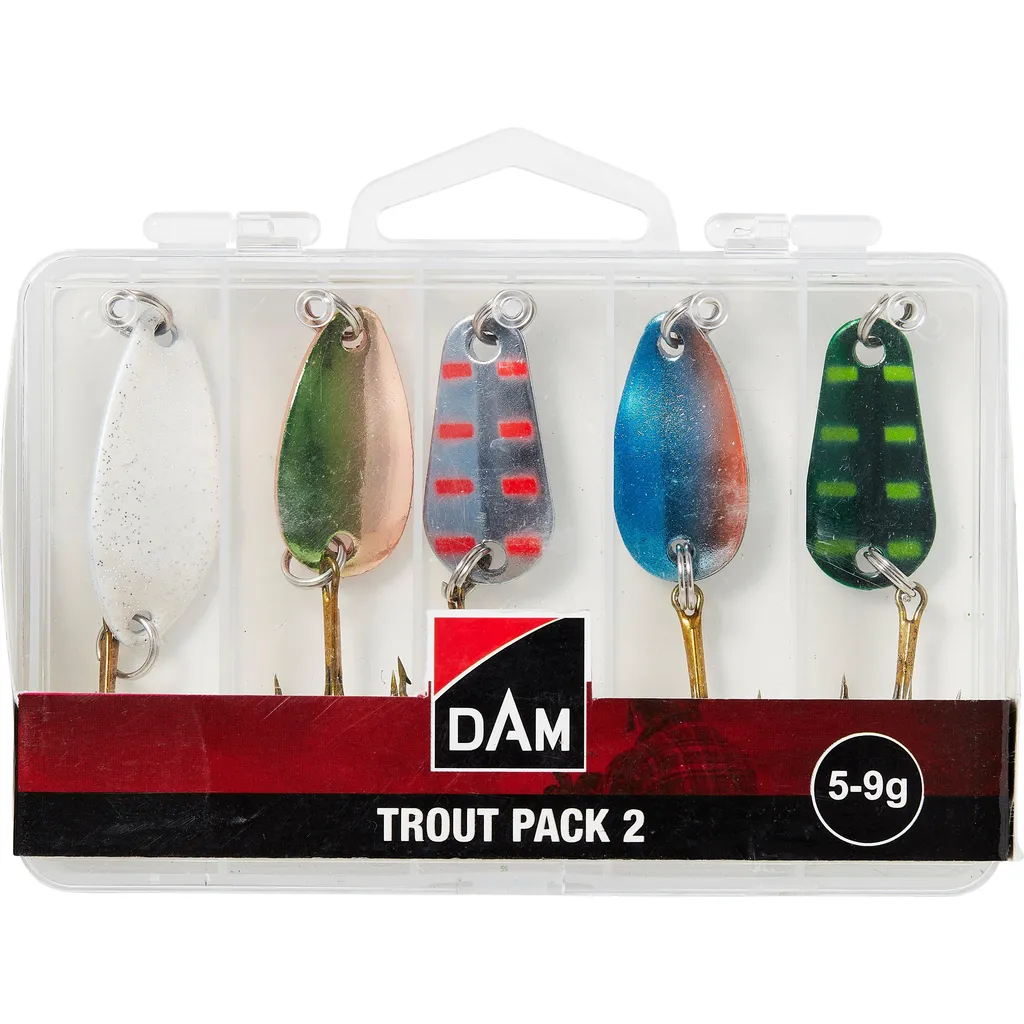 DAM TROUT PACK 2 Blinker 5–9g Assorted