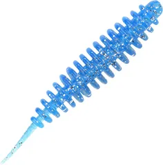 Spro Trout Master Master Worm 6.5cm Blue Glitter