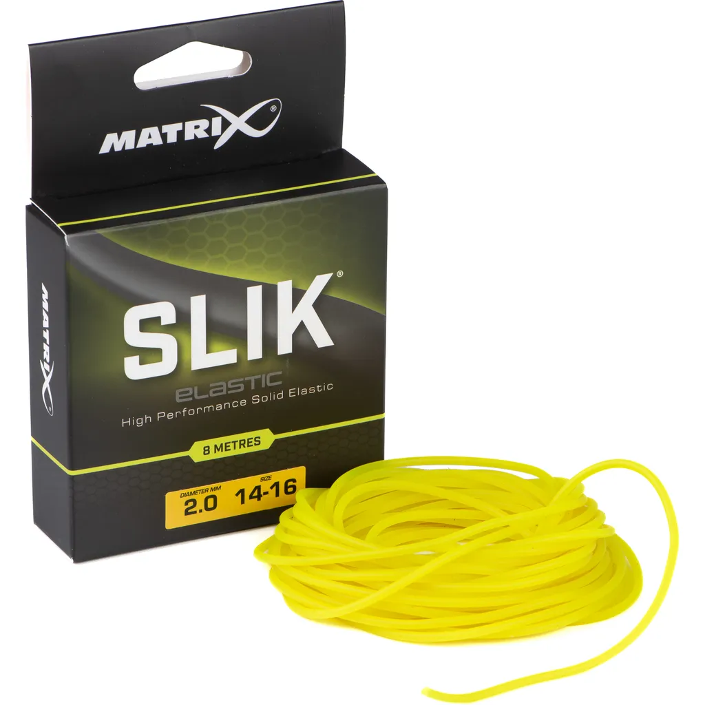 Matrix SLIK Elastic #14-16 8m 2.0mm Yellow