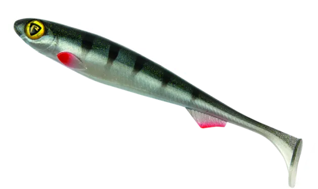 Fox Rage Slick Shad Weiche Köder 4pc 13cm UV Young Perch