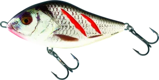 Salmo Slider Sinking Jerkbait 5cm 0.5–1m 8g Wounded Real Grey Shiner