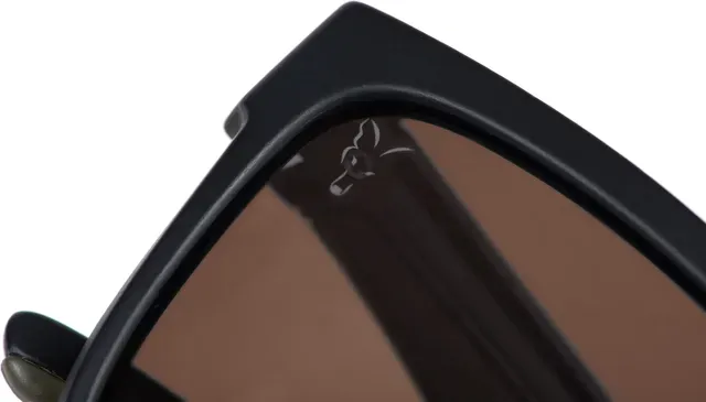 Fox Collection Green Black Shades Polarized Glasses Black Brown