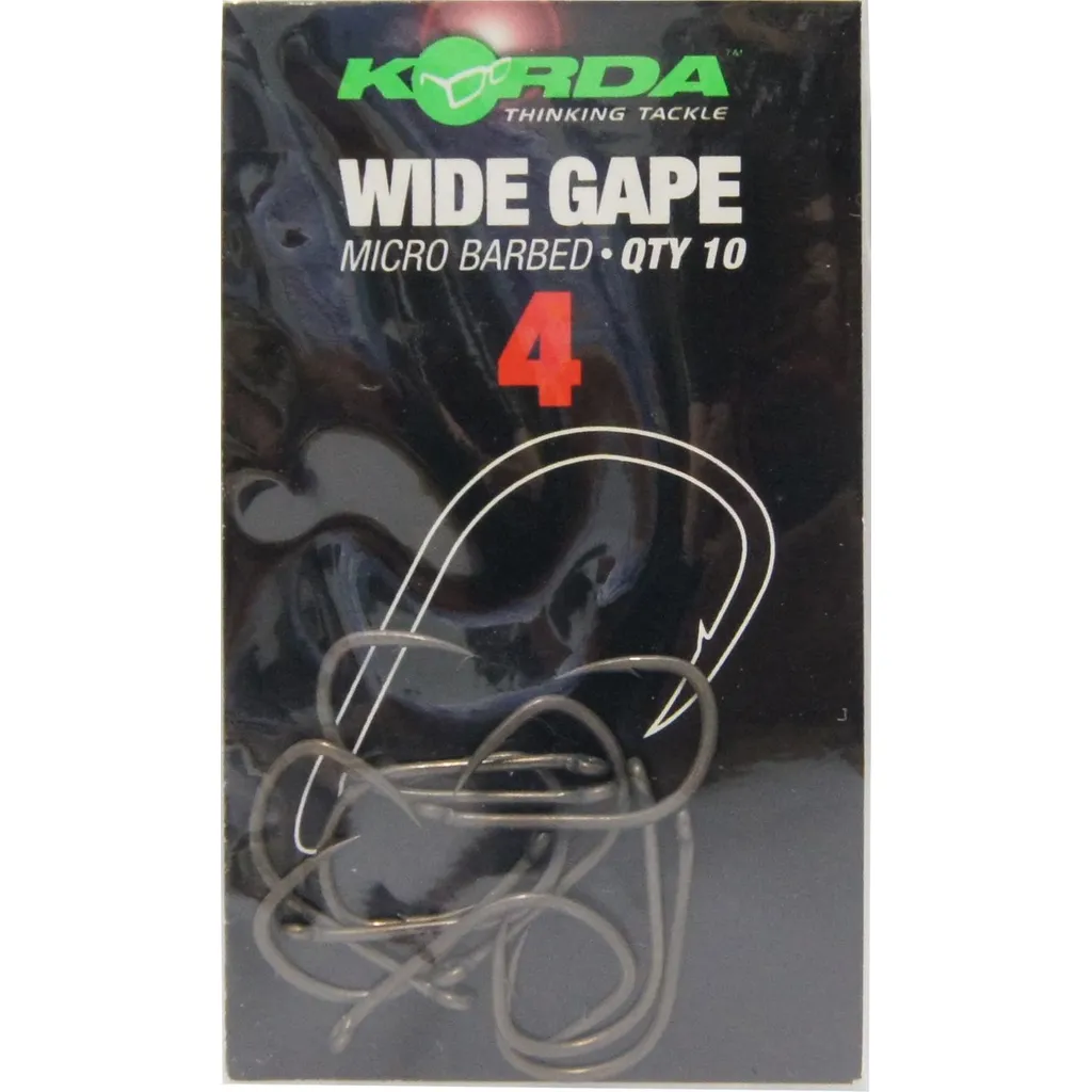 Korda Wide Gape Haken #4