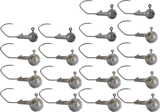 Predax MSM Jig Head Set 7–17g 18pcs Hook 2/0