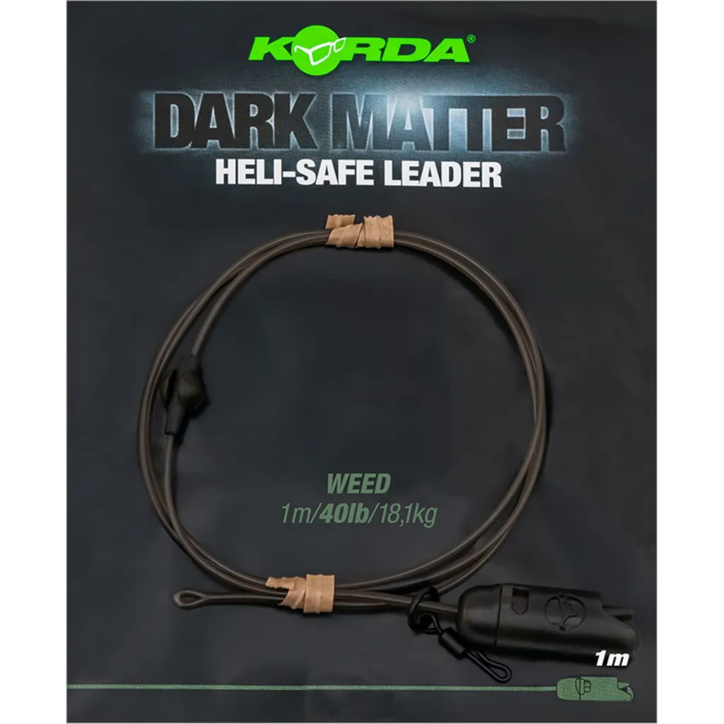 Korda Dark Matter Leader Heli Safe 100cm 18.1kg Kraut