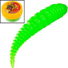 FTM Omura Baits Hero Banane Gummiköder 5cm Neon Grün UV