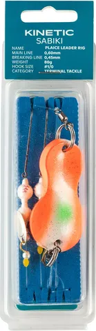 Kinetic Sabiki Plaice Leader 40g 115cm #1/0