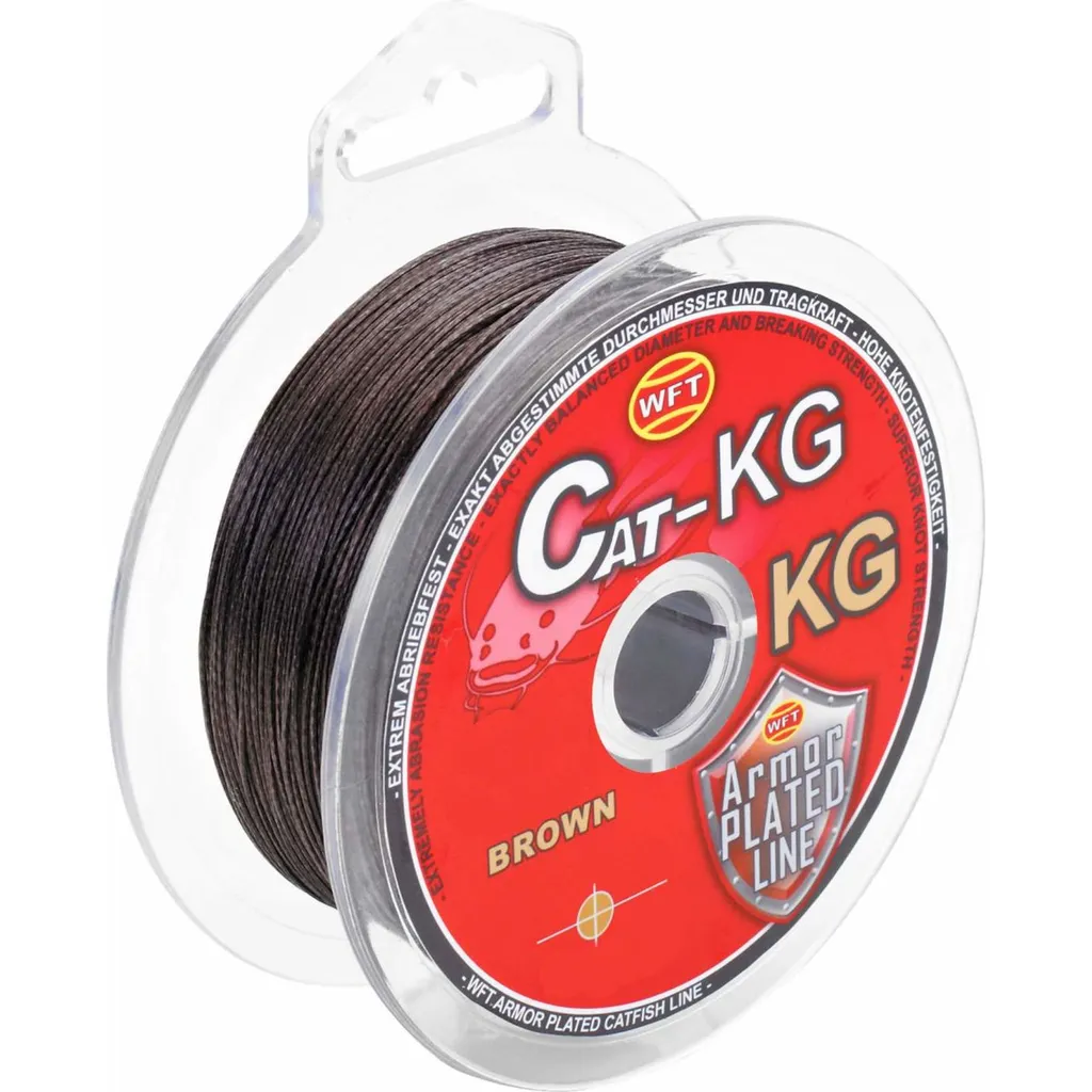 WFT Cat Geflochtene Schnur 80kg 0,6mm 300m