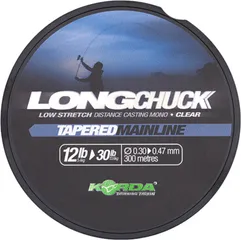 Korda Long Chuck Tapered Mainline 0.30–0.47mm 12–30lb