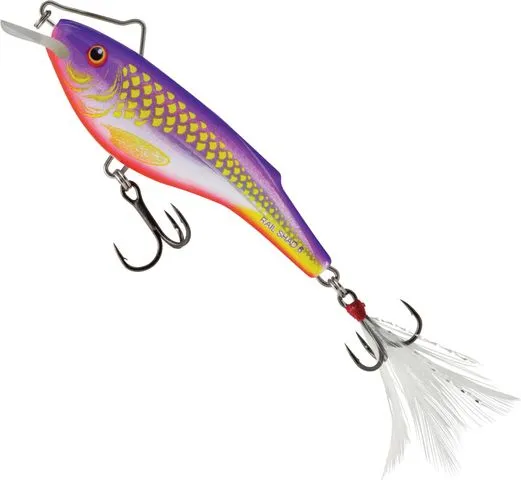 Salmo Rail Shad Lipless Crankbait 6cm 14g Holographic Purpledescent