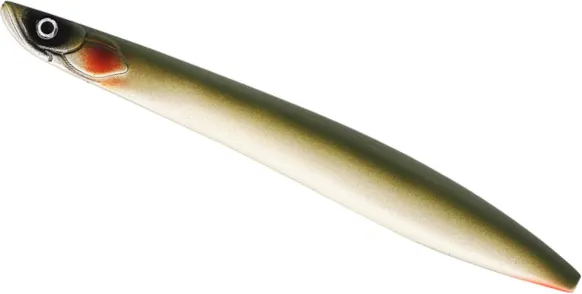 Westin Sandy Inline Meerforellenköder 14g 9.5cm Olive Sandeel