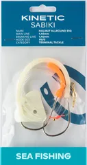 Kinetic Sabiki Heilbutt Allround #9/0 1,4mm 155cm Leuchte