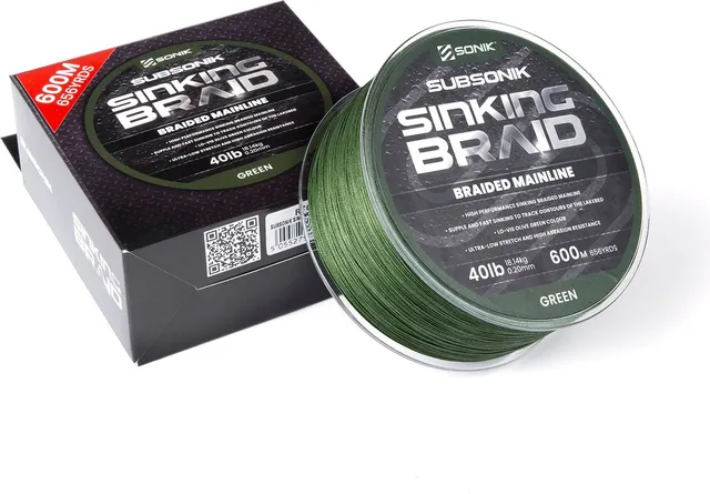 Sonik Subsonik Sinking Braid 0.2mm 18.1kg 600m