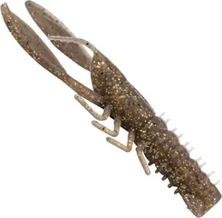 Fox Rage Creature Crayfish Gummiköder 9cm UV Golden Glitter
