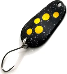 Troutwerk Spoon 2.8cm 3g Black/Yellow Dots