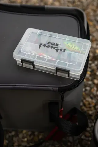 Fox Rage Box Mini Tackle Box 6 Compartments 15.5x9x4cm Clip-Fastening Plastic