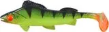 Balzer Shirasu Clone Shad Softbait 6.5cm UV Perch