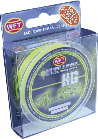 WFT Gliss KG Monotex Geflochtene Schnur 150m 0.25mm 19kg Yellow