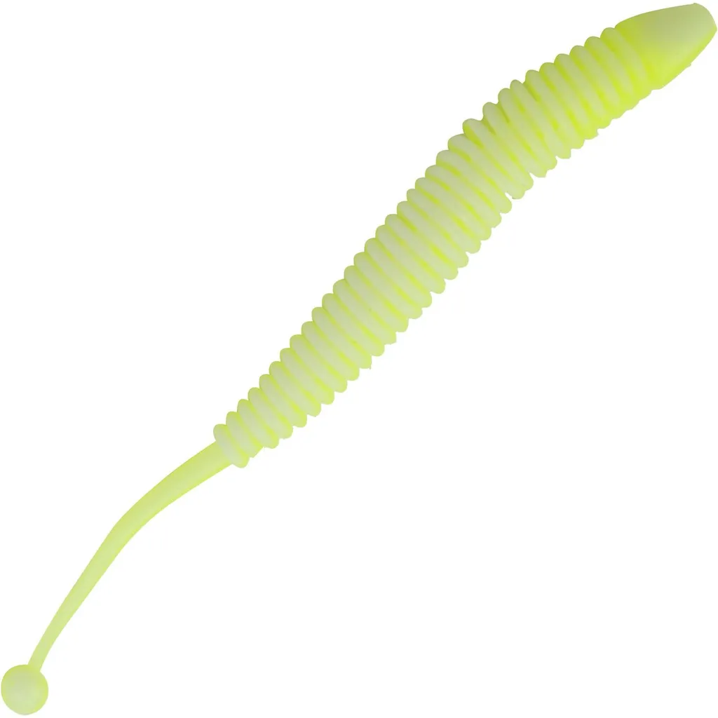 FTM Omura Baits Snake Gummiköder 8.4cm 1.4g Neongelb-Weiß Bubble Gum
