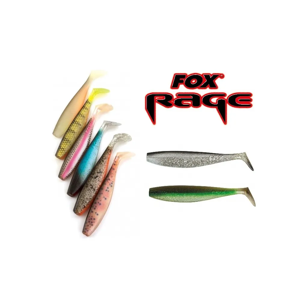 Fox Rage Pro Shad Natural Classic 28cm Firetiger